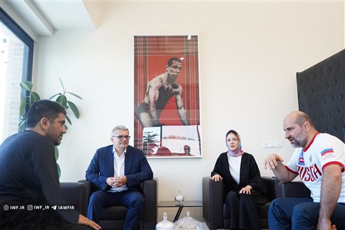دیدار نماینده جمهوری داغستان با رئیس فدراسیون کشتی